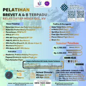 Read more about the article Pelatihan Brevet AB Terpadu Batam (Gel. Ke 15 Tatap Muka)